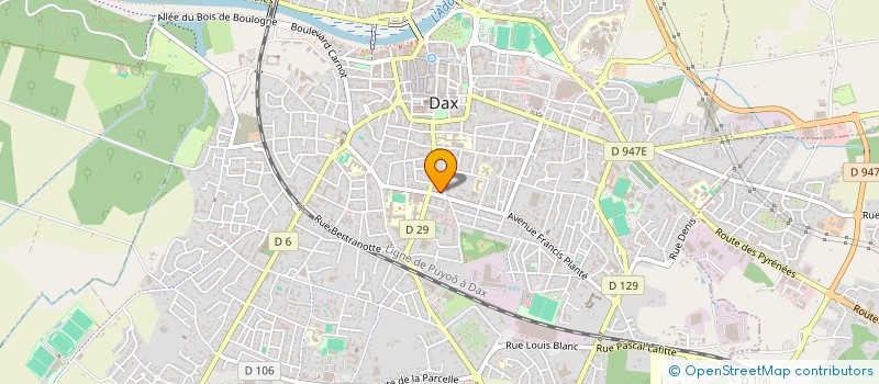 localisation de l'entreprise MONSIEUR SYLVAIN MYCIO à DAX