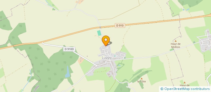 localisation de l'entreprise MONSIEUR SYLVAIN NARETTO  LUPPY