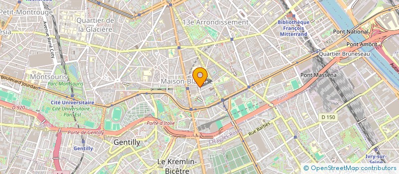 localisation de l'entreprise MONSIEUR SYLVAIN NEGRO  PARIS