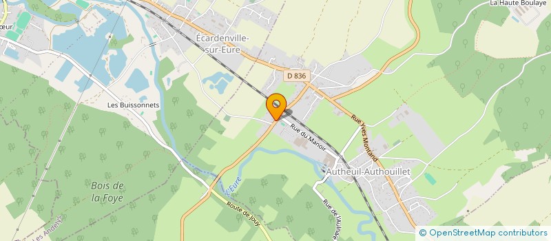 localisation de l'entreprise MONSIEUR SYLVAIN NETTER  AUTHEUIL-AUTHOUILLET