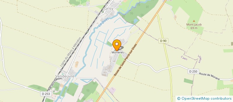 localisation de l'entreprise MONSIEUR SYLVAIN NEUSCH  VENDEUVRE