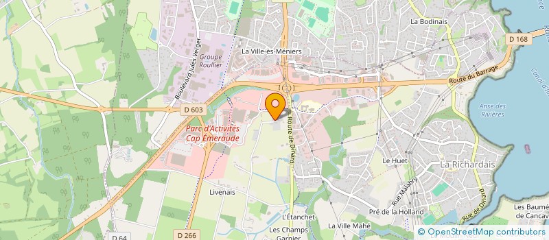 localisation de l'entreprise MONSIEUR SYLVAIN NEVEU  PLEURTUIT