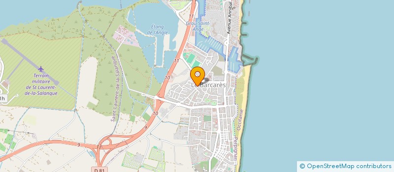 localisation de l'entreprise MONSIEUR SYLVAIN NICOLAS  LE BARCARES