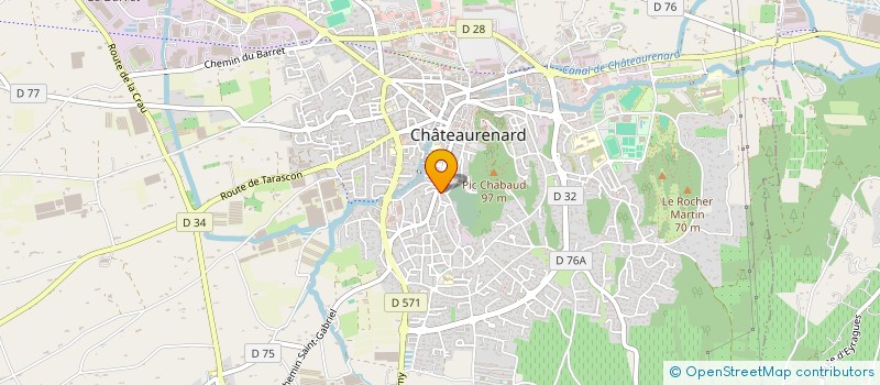 localisation de l'entreprise MONSIEUR SYLVAIN NICOLE à CHATEAURENARD