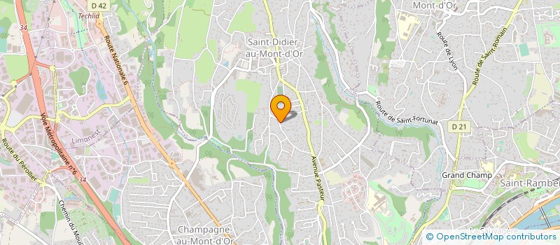 localisation de l'entreprise MONSIEUR SYLVAIN NIEF  SAINT-DIDIER-AU-MONT-D OR