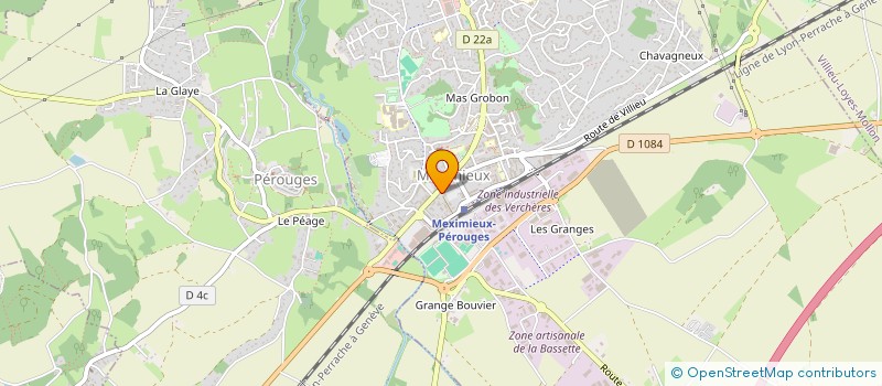 localisation de l'entreprise MONSIEUR SYLVAIN NOIROT à MEXIMIEUX