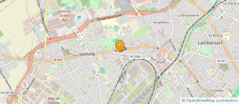 localisation de l'entreprise MONSIEUR SYLVAIN NOTREDAME à LILLE