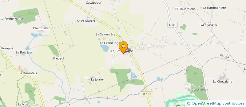 localisation de l'entreprise MONSIEUR SYLVAIN OCTAU  ROUGE