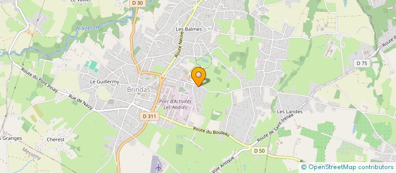 localisation de l'entreprise MONSIEUR SYLVAIN OLIVEIRA  BRINDAS