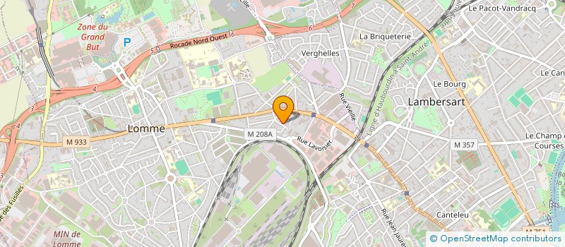 localisation de l'entreprise MONSIEUR SYLVAIN OLLIVIER à LILLE