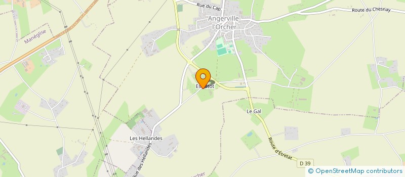 localisation de l'entreprise MONSIEUR SYLVAIN OMONT à ANGERVILLE L'ORCHER