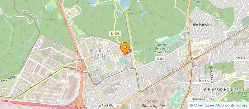 localisation de l'entreprise MONSIEUR SYLVAIN OSMANI  MEUDON