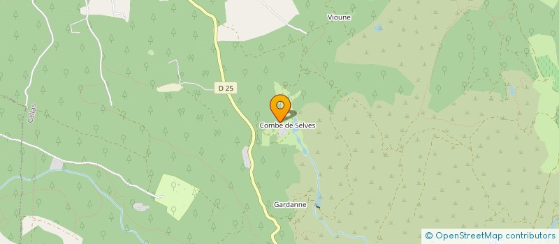 localisation de l'entreprise MONSIEUR SYLVAIN PAGENEL  CALLAS