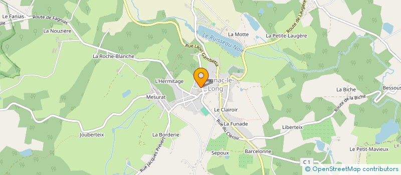 localisation de l'entreprise MONSIEUR SYLVAIN PARAZOLS  SAINT-YRIEIX-LA-PERCHE