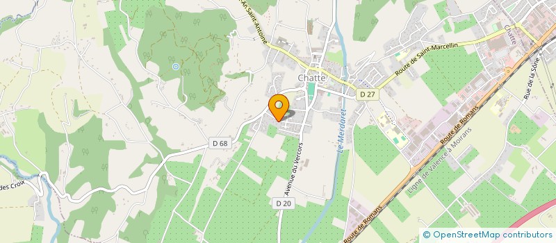 localisation de l'entreprise MONSIEUR SYLVAIN PARDON  CHATTE