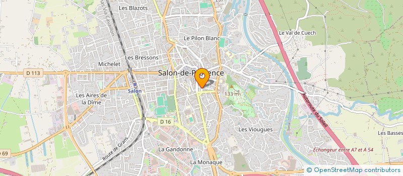 localisation de l'entreprise MONSIEUR SYLVAIN PARIS  SALON-DE-PROVENCE