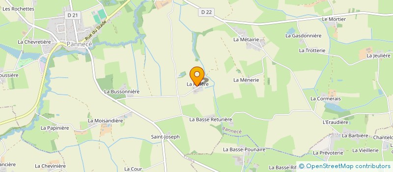 localisation de l'entreprise MONSIEUR SYLVAIN PASQUET  RIAILLE