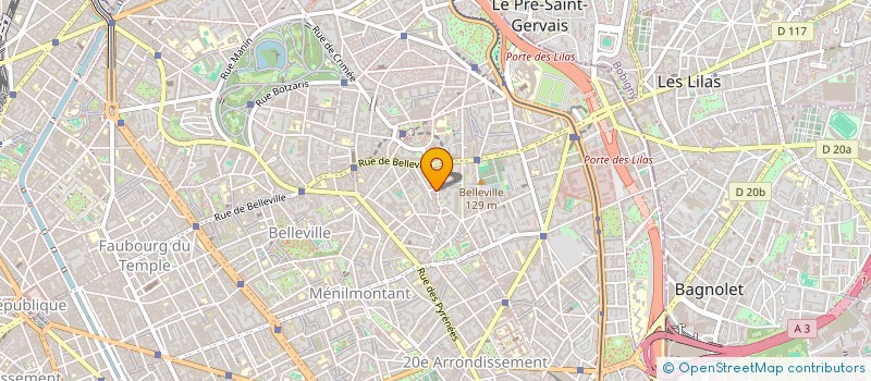 localisation de l'entreprise MONSIEUR SYLVAIN PATRY  PARIS