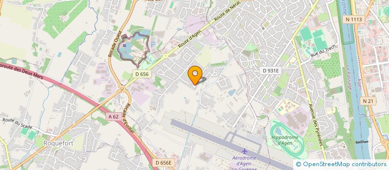 localisation de l'entreprise MONSIEUR SYLVAIN PAUL RICARDO  ESTILLAC