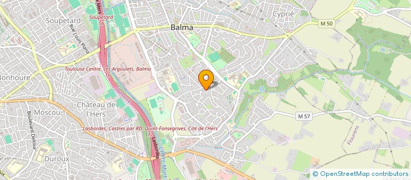 localisation de l'entreprise MONSIEUR SYLVAIN PECH à BALMA