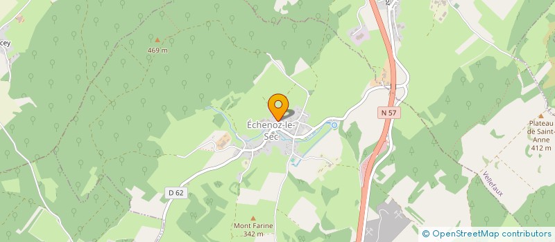 localisation de l'entreprise MONSIEUR SYLVAIN PELLETIER  ECHENOZ-LE-SEC
