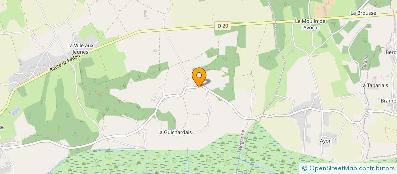 localisation de l'entreprise MONSIEUR SYLVAIN PELLETIER  MARZAN