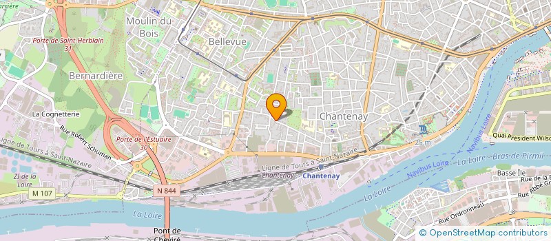 localisation de l'entreprise MONSIEUR SYLVAIN PELTIER à NANTES