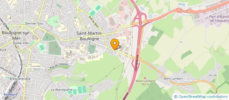 localisation de l'entreprise MONSIEUR SYLVAIN PERARD à SAINT-MARTIN-BOULOGNE