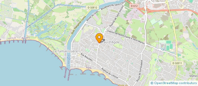 localisation de l'entreprise MONSIEUR SYLVAIN PEREZ à AGDE