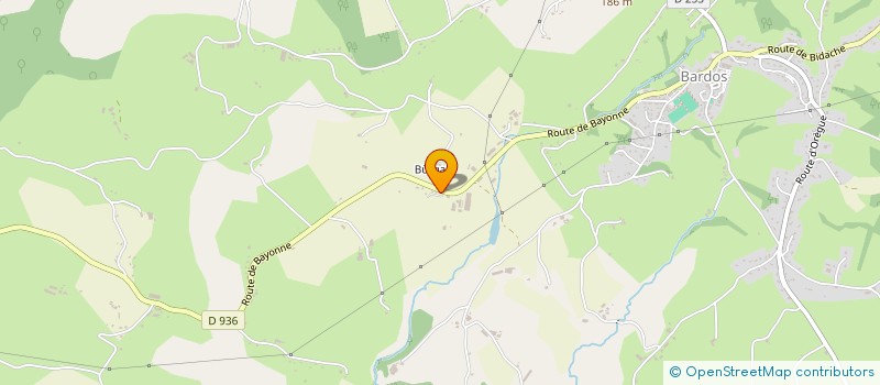 localisation de l'entreprise MONSIEUR SYLVAIN PERIGORD  BARDOS