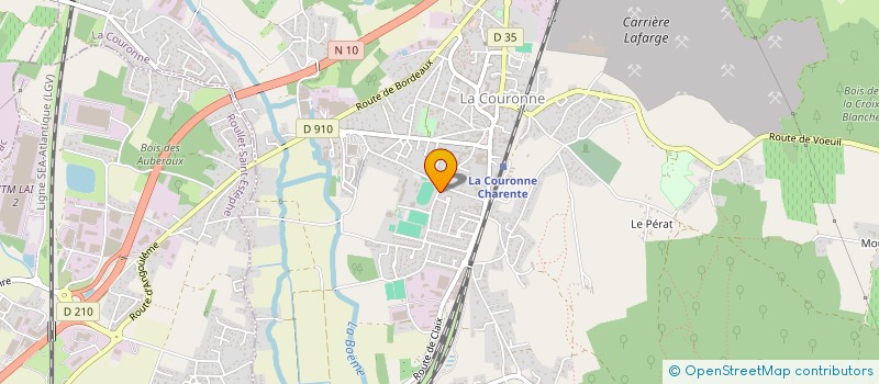 localisation de l'entreprise MONSIEUR SYLVAIN PERINET à LA COURONNE