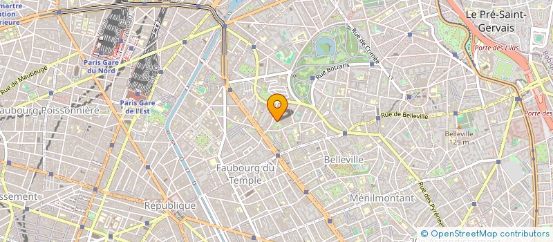 localisation de l'entreprise MONSIEUR SYLVAIN PERNET  PARIS