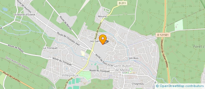 localisation de l'entreprise MONSIEUR SYLVAIN PERRAULT  SAINT-AUBIN-DE-MEDOC