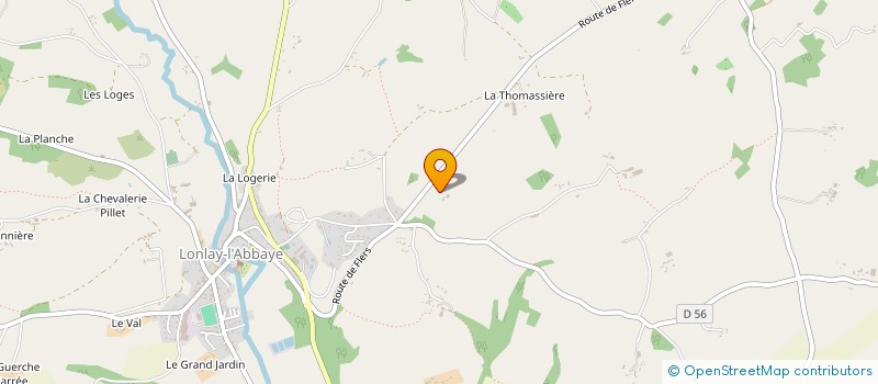 localisation de l'entreprise MONSIEUR SYLVAIN PERRET à LONLAY-L ABBAYE