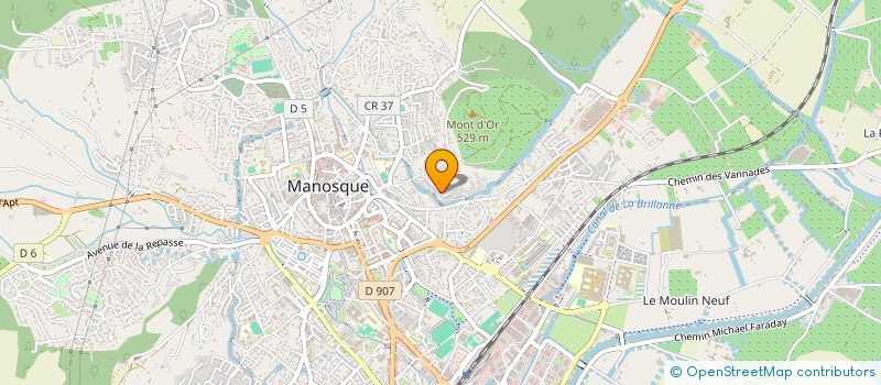 localisation de l'entreprise MONSIEUR SYLVAIN PERROT à MANOSQUE