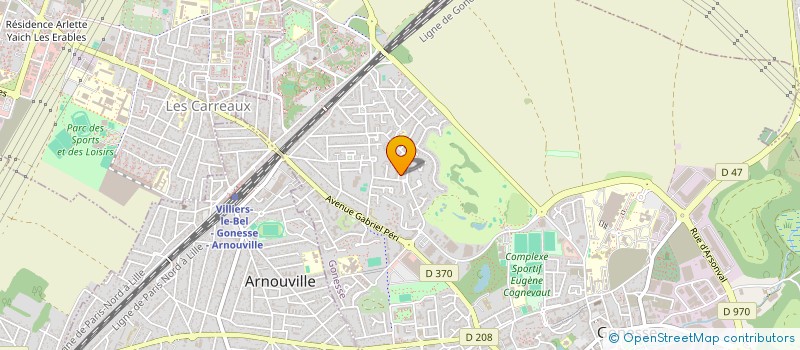 localisation de l'entreprise MONSIEUR SYLVAIN PHIRMIS  GONESSE