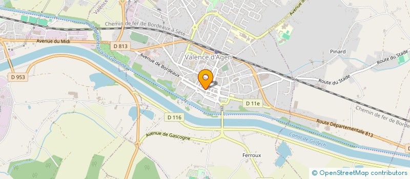 localisation de l'entreprise MONSIEUR SYLVAIN PICARD  VALENCE