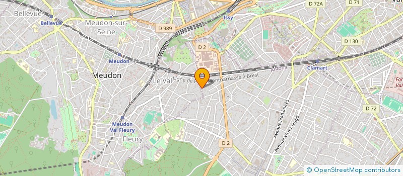 localisation de l'entreprise MONSIEUR SYLVAIN PIEZIN à CLAMART