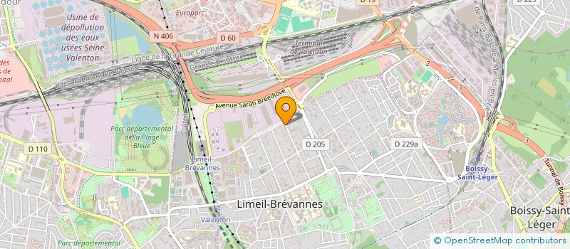 localisation de l'entreprise MONSIEUR SYLVAIN PIGREE  LIMEIL-BREVANNES