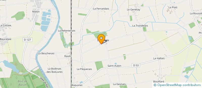 localisation de l'entreprise MONSIEUR SYLVAIN PINARD  GUIPRY-MESSAC