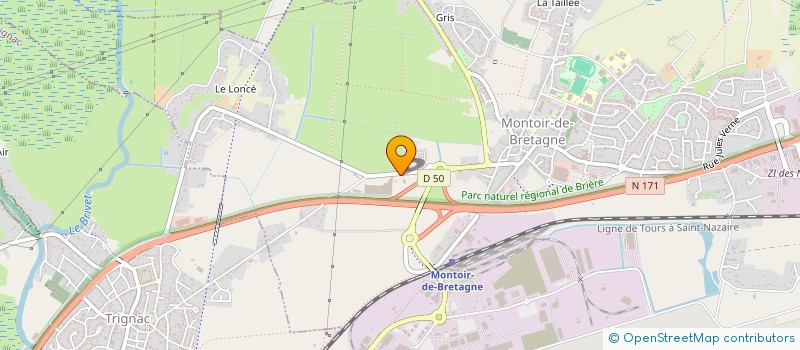 localisation de l'entreprise MONSIEUR SYLVAIN PINEL  LA BAULE-ESCOUBLAC