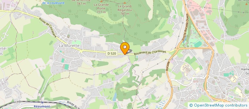 localisation de l'entreprise MONSIEUR SYLVAIN PIONCHON  LA MURETTE