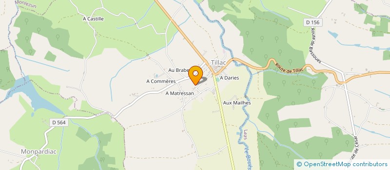 localisation de l'entreprise MONSIEUR SYLVAIN PLANTE  AUX-AUSSAT