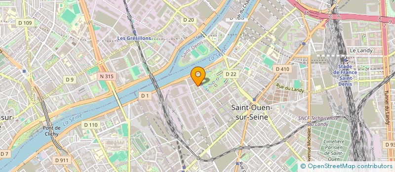localisation de l'entreprise MONSIEUR SYLVAIN PLESSIS à SAINT-OUEN-SUR-SEINE