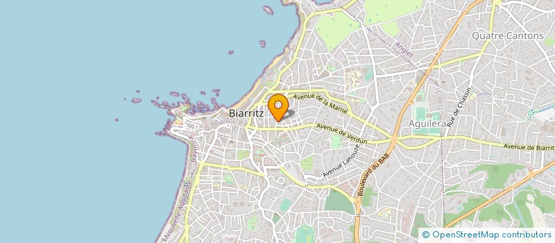 localisation de l'entreprise MONSIEUR SYLVAIN POMMIES D ANTONI à BIARRITZ
