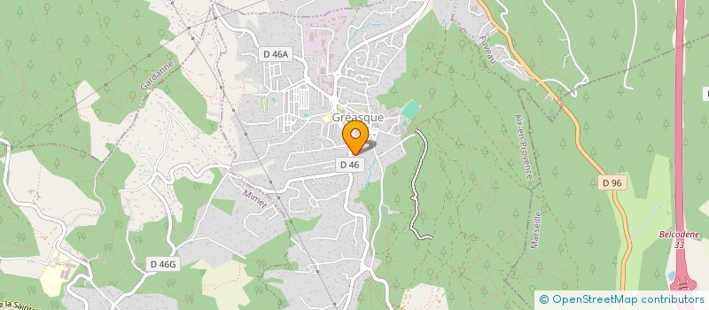localisation de l'entreprise MONSIEUR SYLVAIN PONCET  GREASQUE