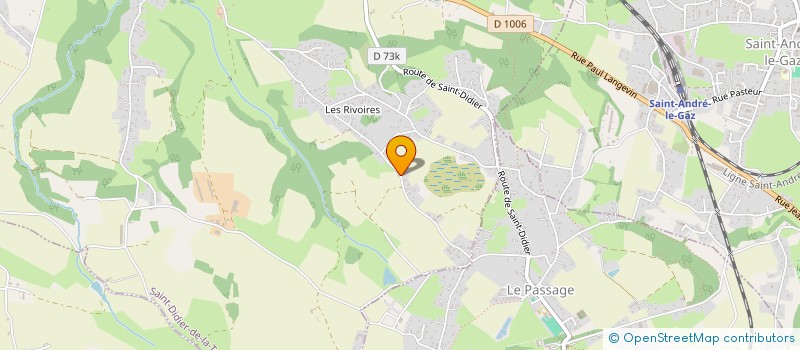 localisation de l'entreprise MONSIEUR SYLVAIN PONCET  SAINT-DIDIER-DE-LA-TOUR