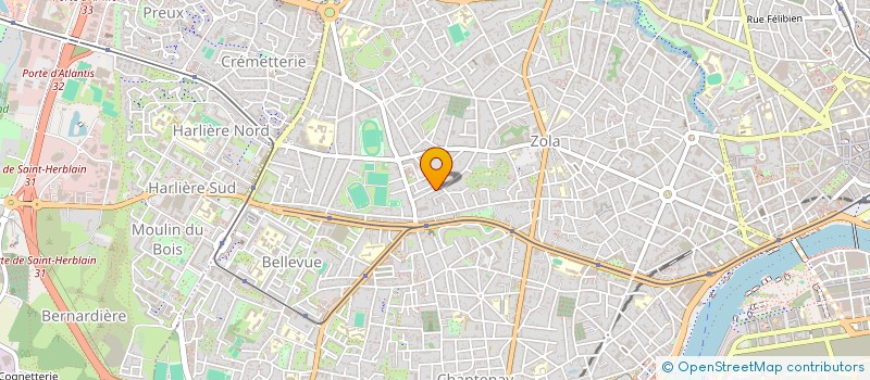 localisation de l'entreprise MONSIEUR SYLVAIN PONTOIZEAU à NANTES