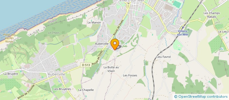 localisation de l'entreprise MONSIEUR SYLVAIN PORTIER  AUBERVILLE