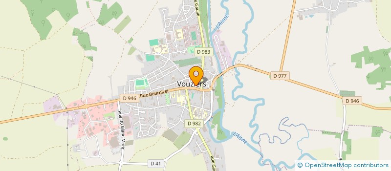 localisation de l'entreprise MONSIEUR SYLVAIN PRUDHOMME  VOUZIERS